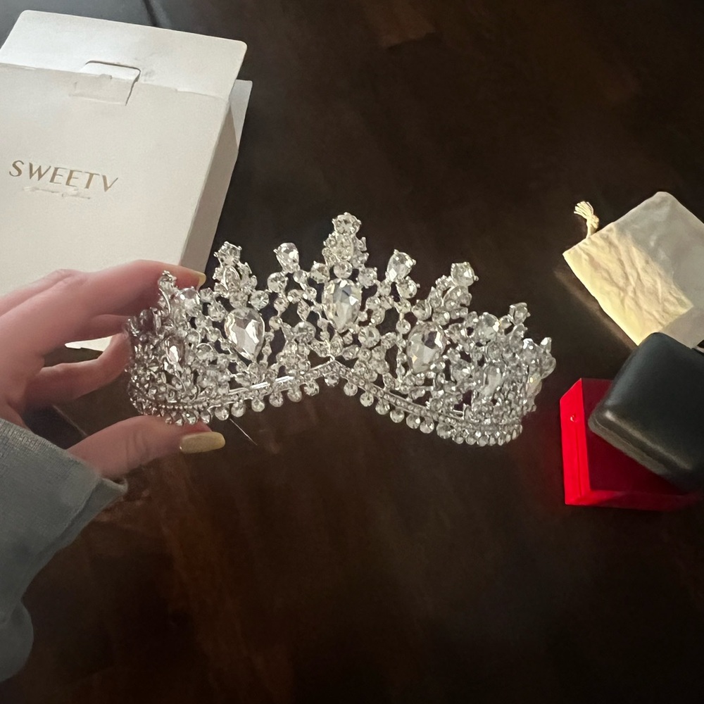 Silver Tiara for Women